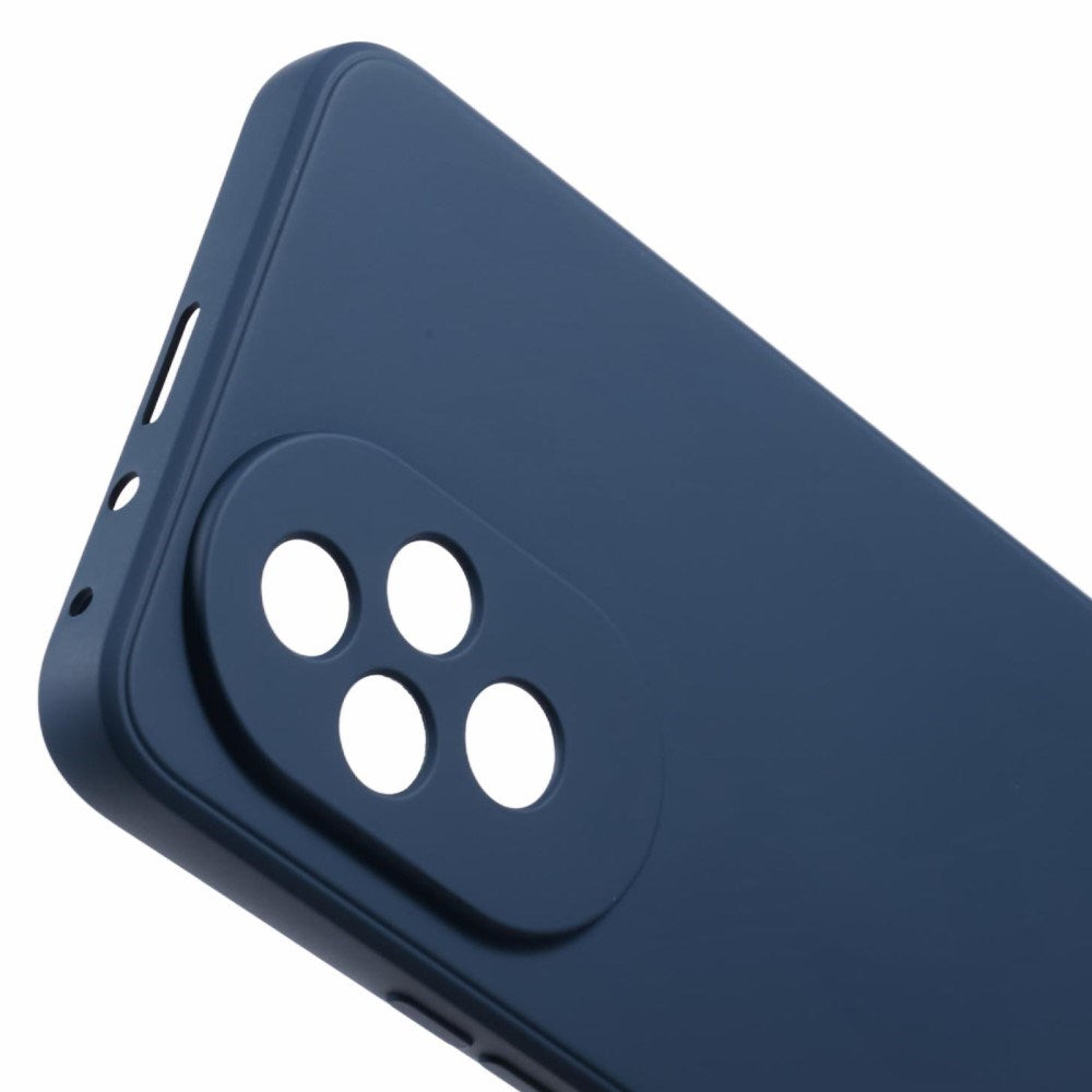 EIDERWOOD Honor 200 5G Cover – Fleksibelt Plast med Fiberforing og Perfekt Kameraudskæring - Mørkeblå