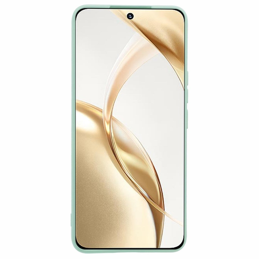 EIDERWOOD Honor 200 5G Cover – Fleksibelt Plast med Fiberforing og Perfekt Kameraudskæring - Turkis