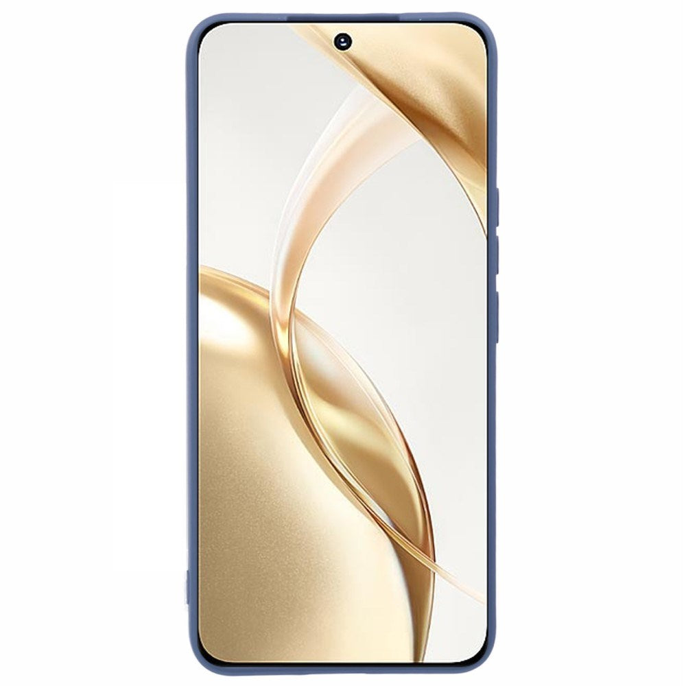 EIDERWOOD Honor 200 5G Cover – Fleksibelt Plast med Fiberforing og Perfekt Kameraudskæring - Blå