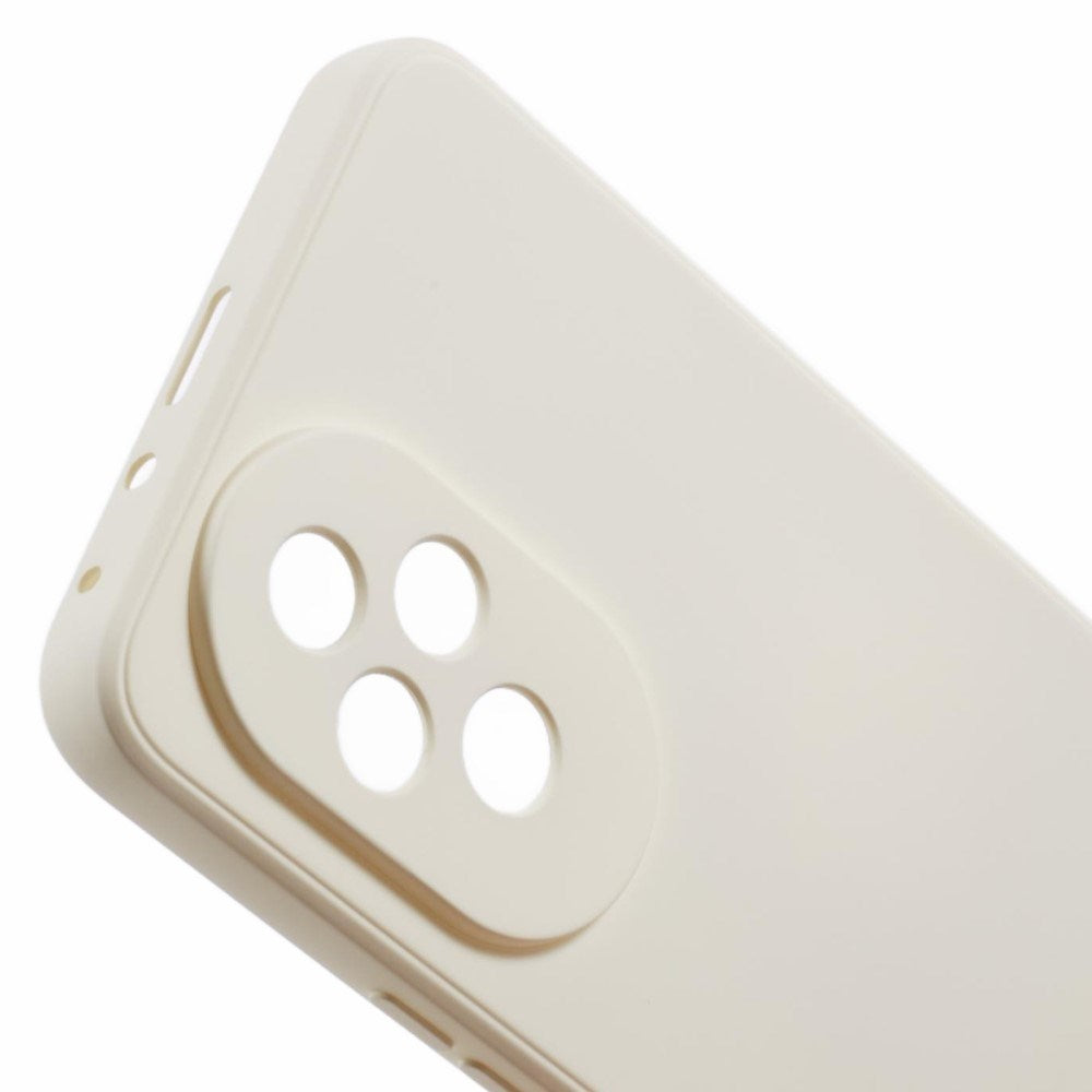 EIDERWOOD Honor 200 5G Cover – Fleksibelt Plast med Fiberforing og Perfekt Kameraudskæring - Hvid