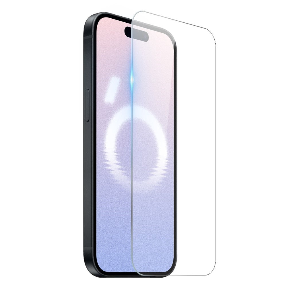 iPhone 16 NORTHJO 2-i-1 Sæt - Fleksibelt Plast Mobil Cover & Skærmbeskyttelsesglas - Gennemsigtig