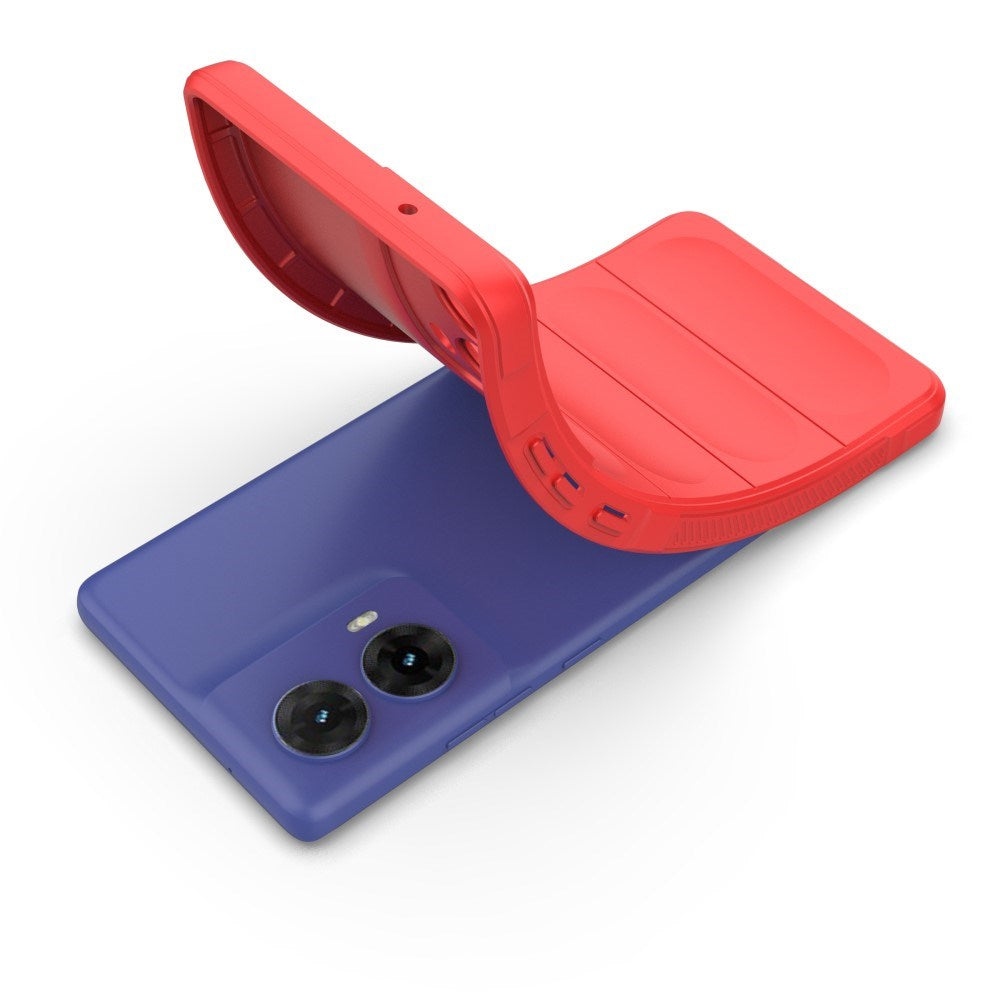 EIDERWOOD Motorola Moto G85 (5G) Fleksibelt Plastik Mobil Cover - Rød