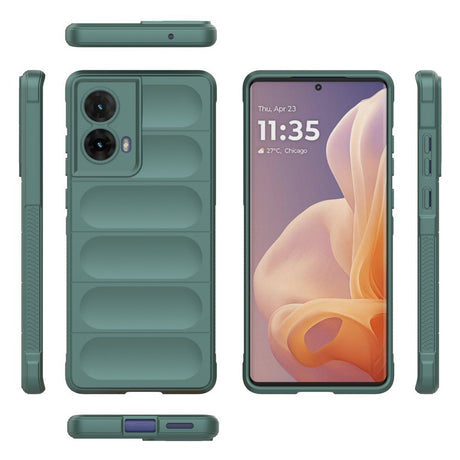 EIDERWOOD Motorola Moto G85 (5G) Fleksibelt Plastik Mobil Cover  - Grøn