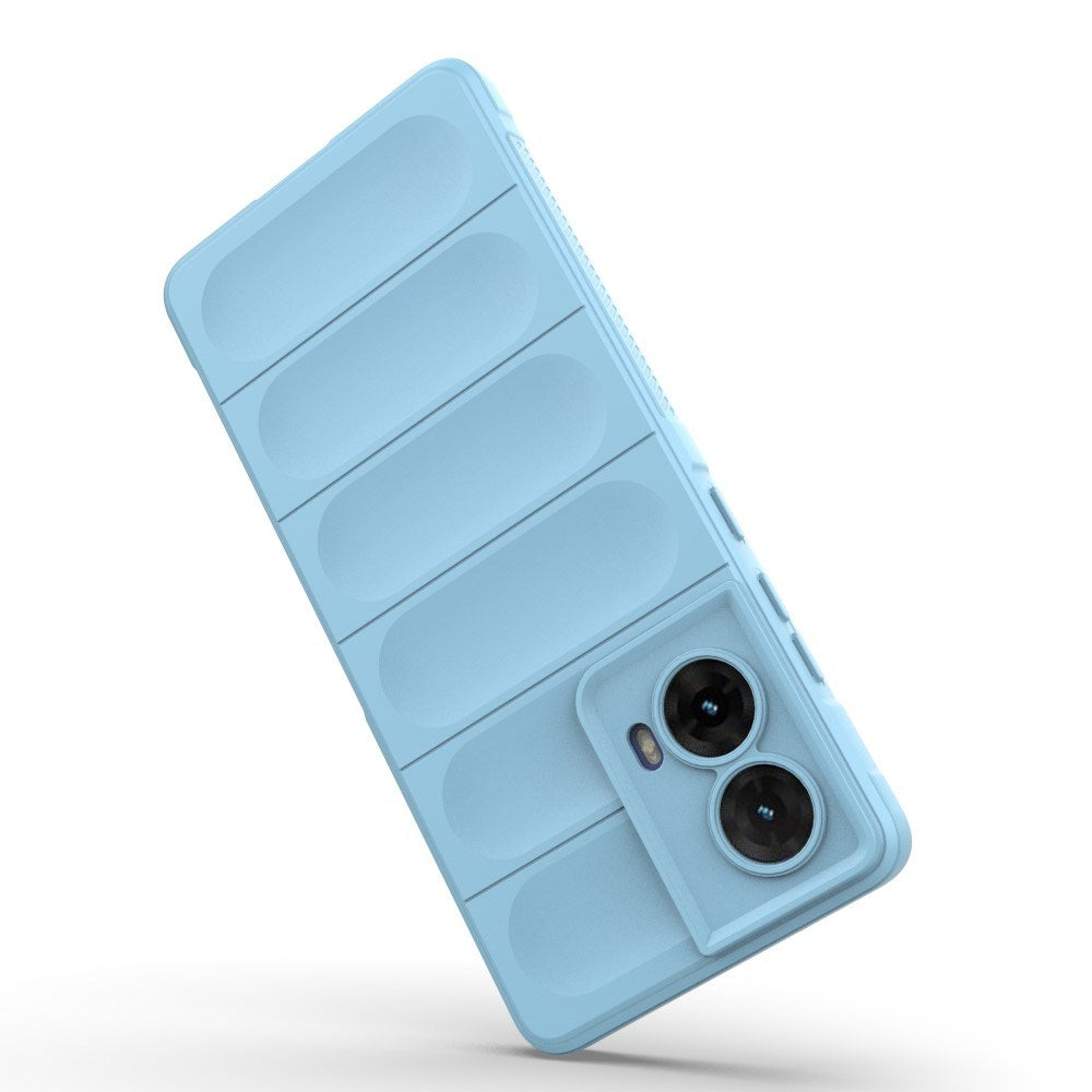 EIDERWOOD Motorola Moto G85 (5G) Fleksibelt Plastik Mobil Cover - Lyseblå