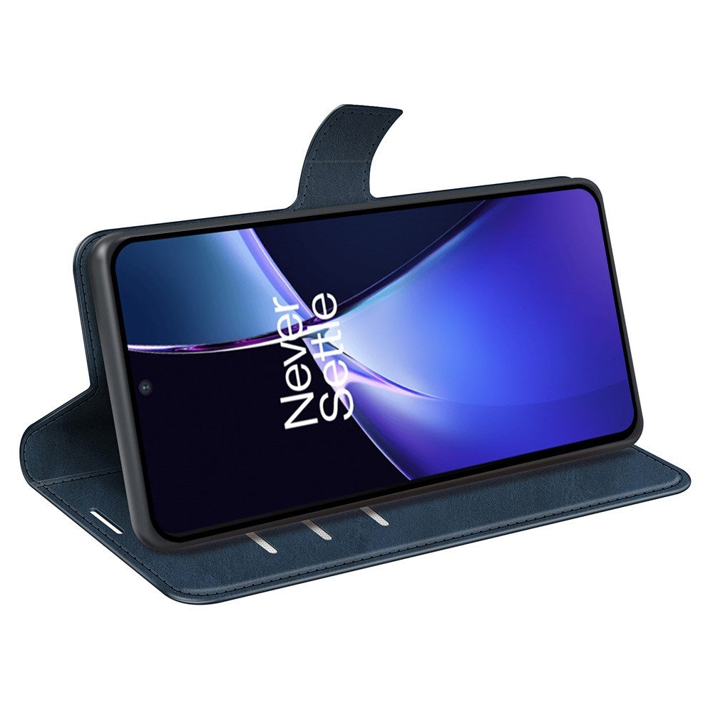 EIDERWOOD OnePlus Nord CE4 Lite (5G) Læder Mobil Cover m. Kortholder & Magnetisk Luk - Blå