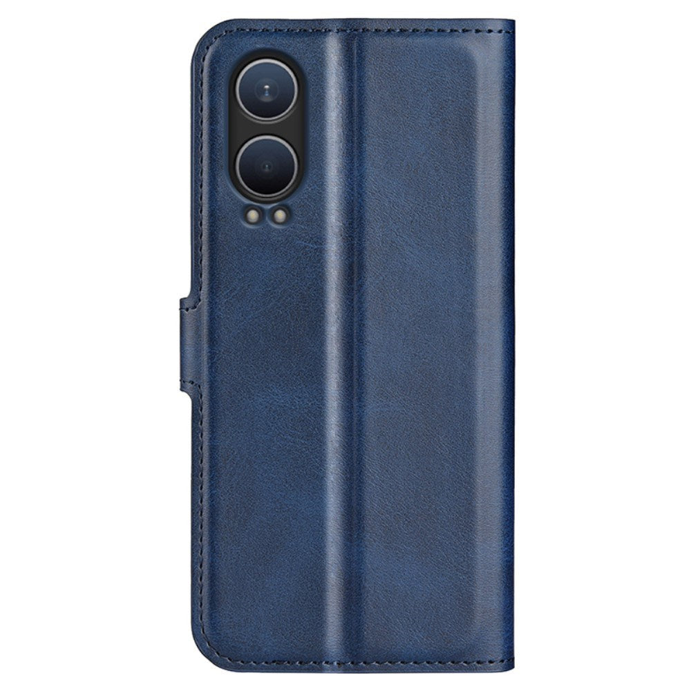 EIDERWOOD OnePlus Nord CE4 Lite (5G) Læder Mobil Cover m. Kortholder & Magnetisk Luk - Blå