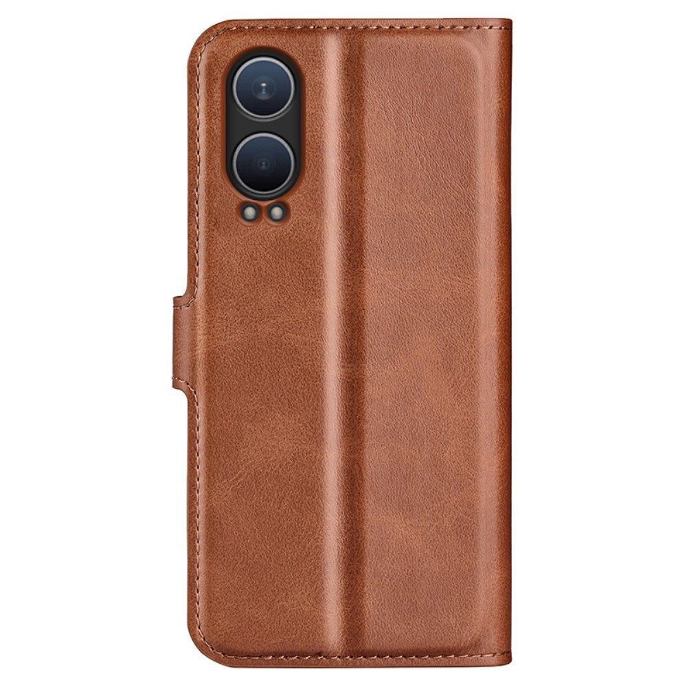 EIDERWOOD OnePlus Nord CE4 Lite (5G) Læder Mobil Cover m. Kortholder & Magnetisk Luk - Lysebrun