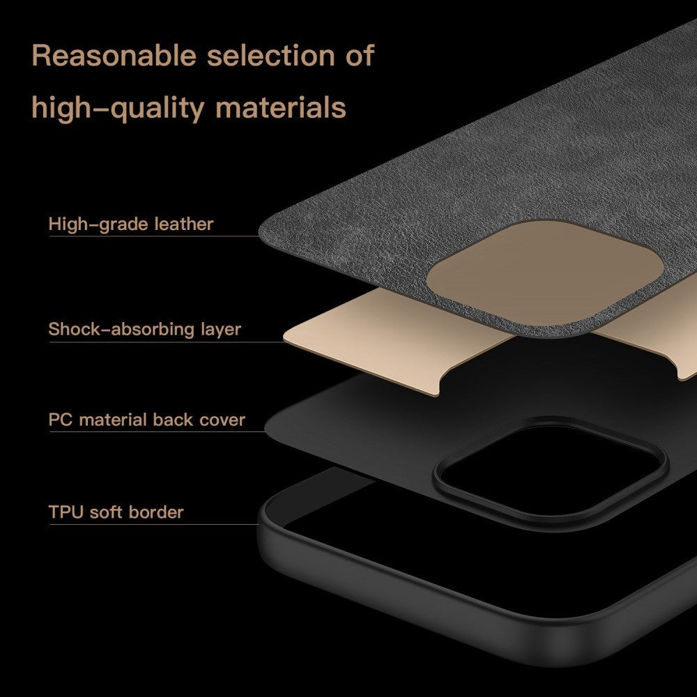 EIDERWOOD OnePlus Nord 4 Læderbelagt Plastik Mobil Cover - Grøn