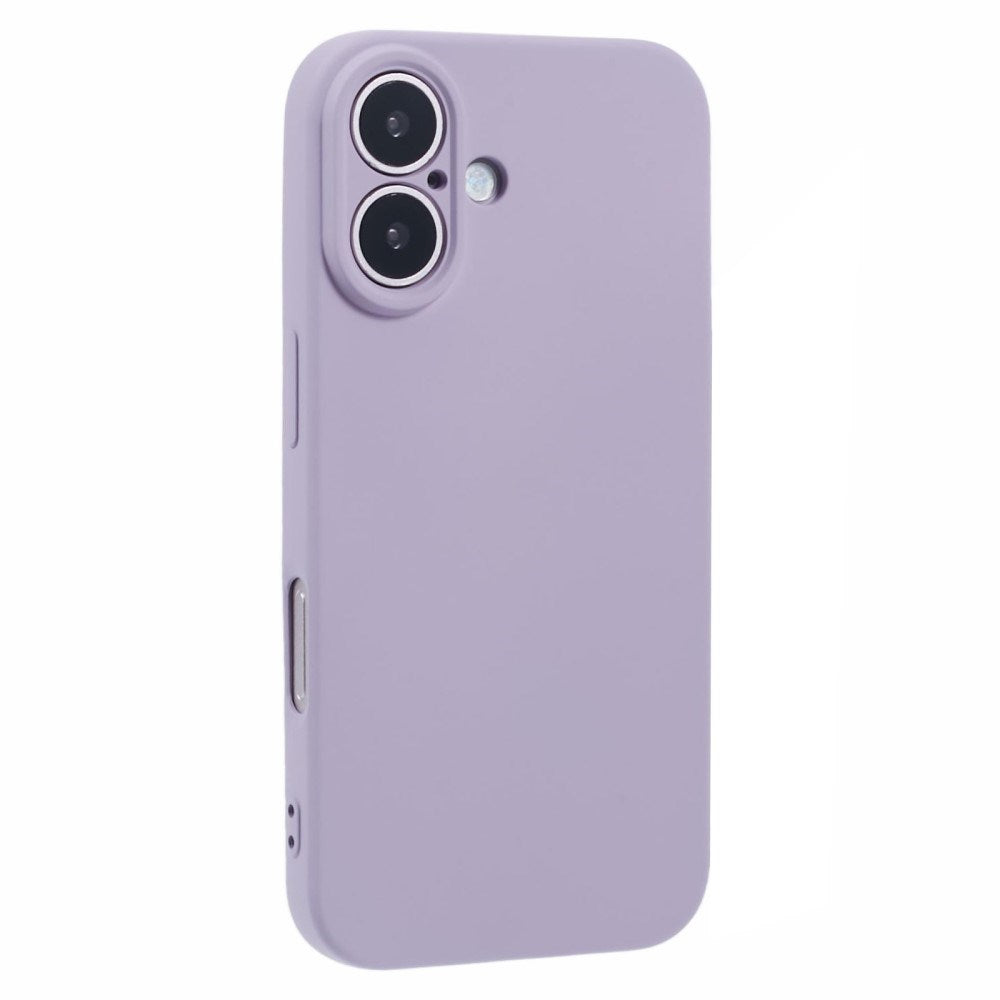 iPhone 16 EIDERWOOD Mat Fleksibel Plastik Mobil Cover - Lilla