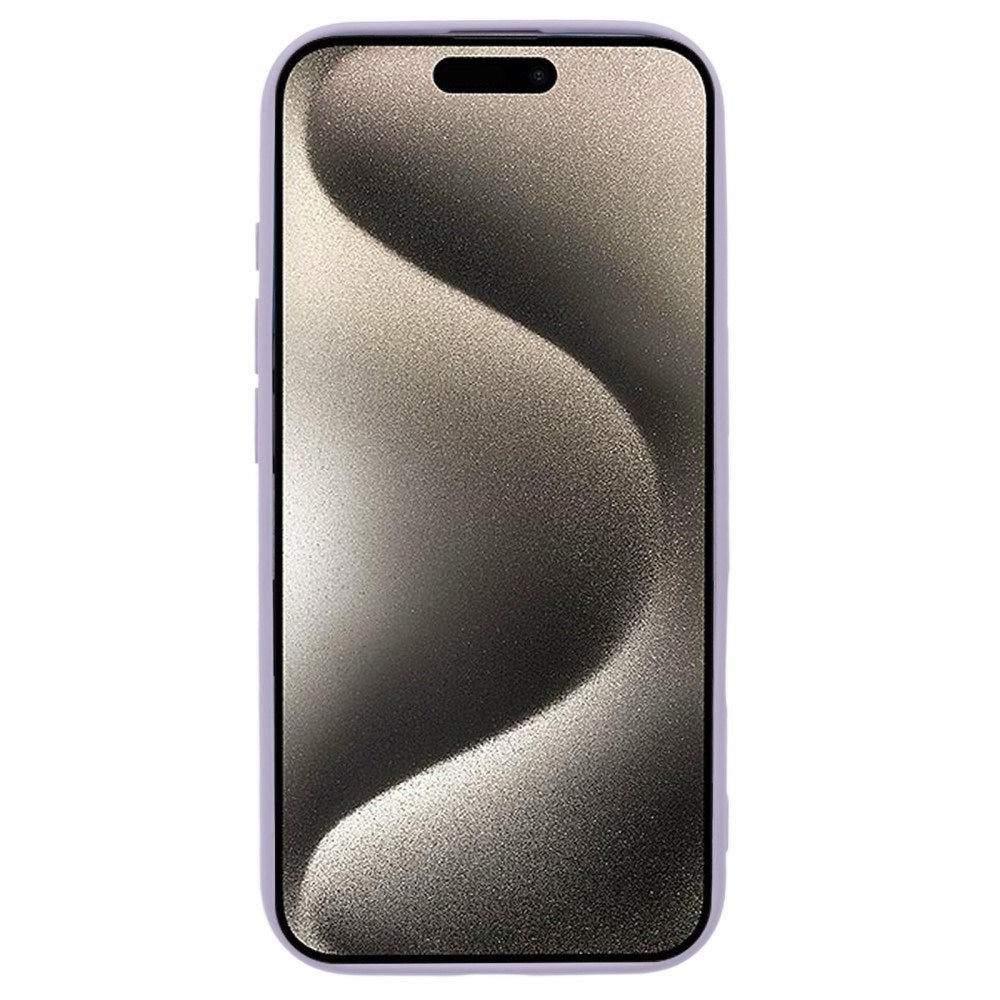 iPhone 16 EIDERWOOD Mat Fleksibel Plastik Mobil Cover - Lilla