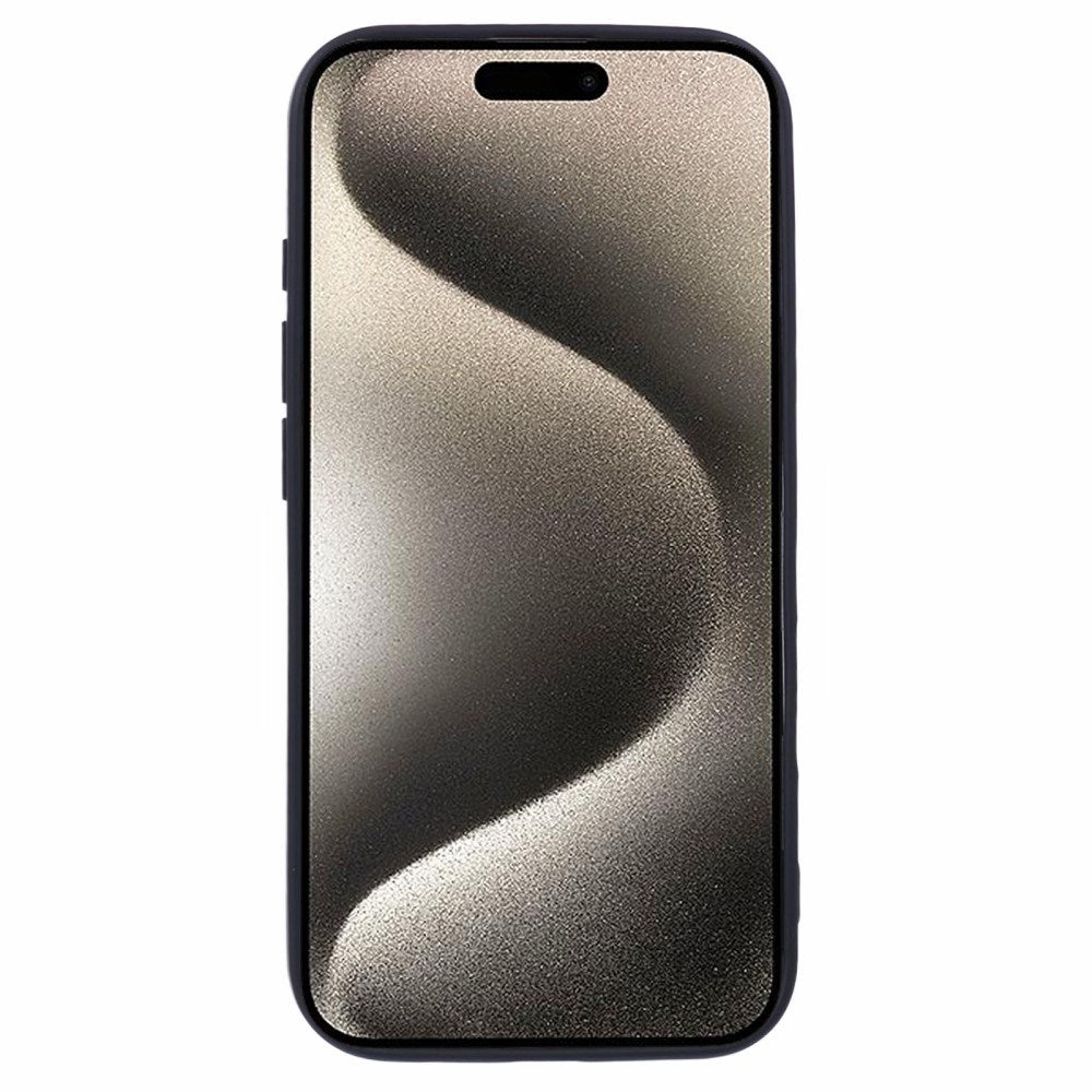 iPhone 16 EIDERWOOD Mat Fleksibel Plastik Mobil Cover - Sort