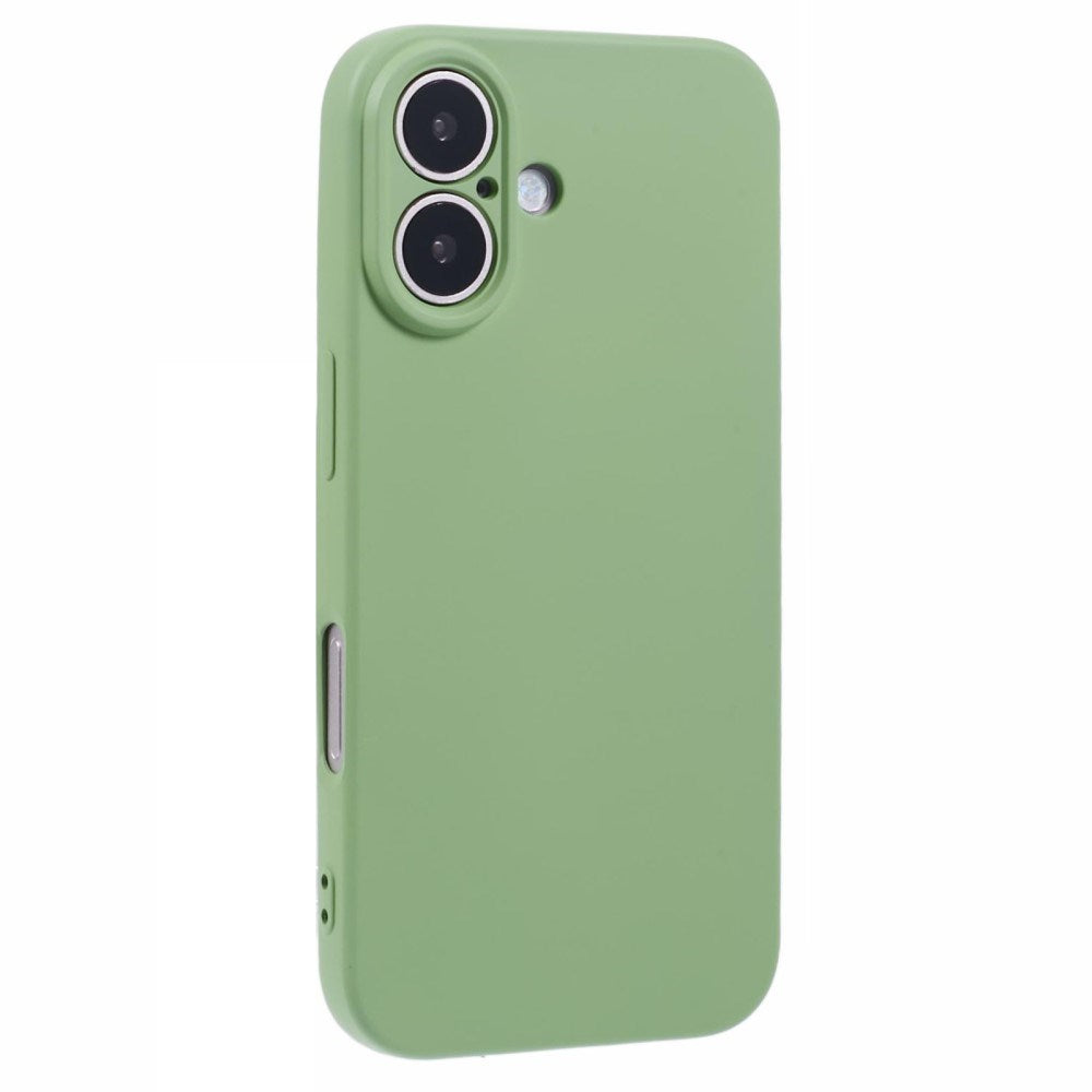iPhone 16 EIDERWOOD Mat Fleksibel Plastik Mobil Cover - Lysegrøn