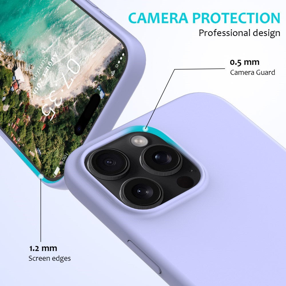 EIDERWOOD iPhone 16 Pro Max Silikone Cover - Lavendel