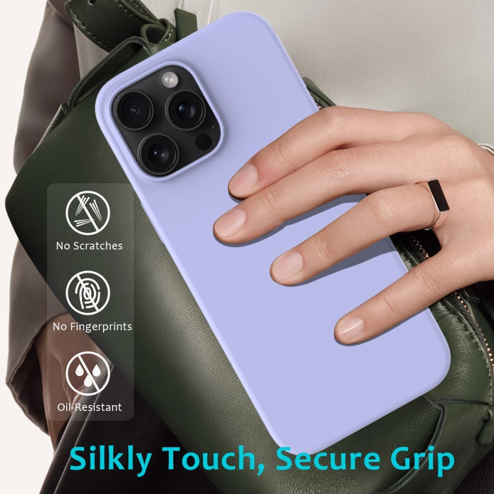 EIDERWOOD iPhone 16 Pro Max Silikone Cover - Lavendel