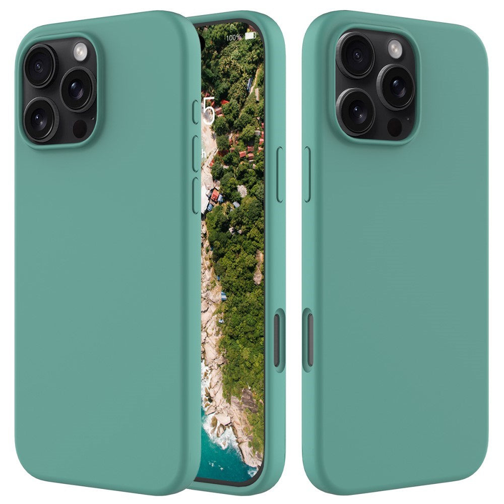 EIDERWOOD iPhone 16 Pro Max Silikone Cover - Mørkegrøn