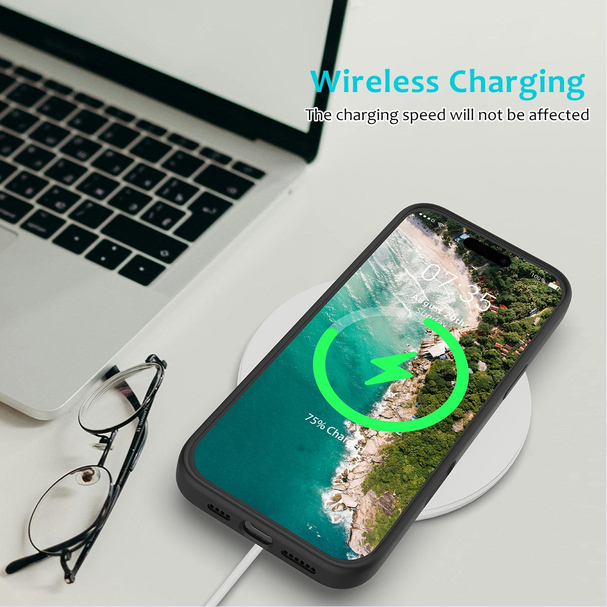 EIDERWOOD - iPhone 16 Pro Silikone Cover - Sort