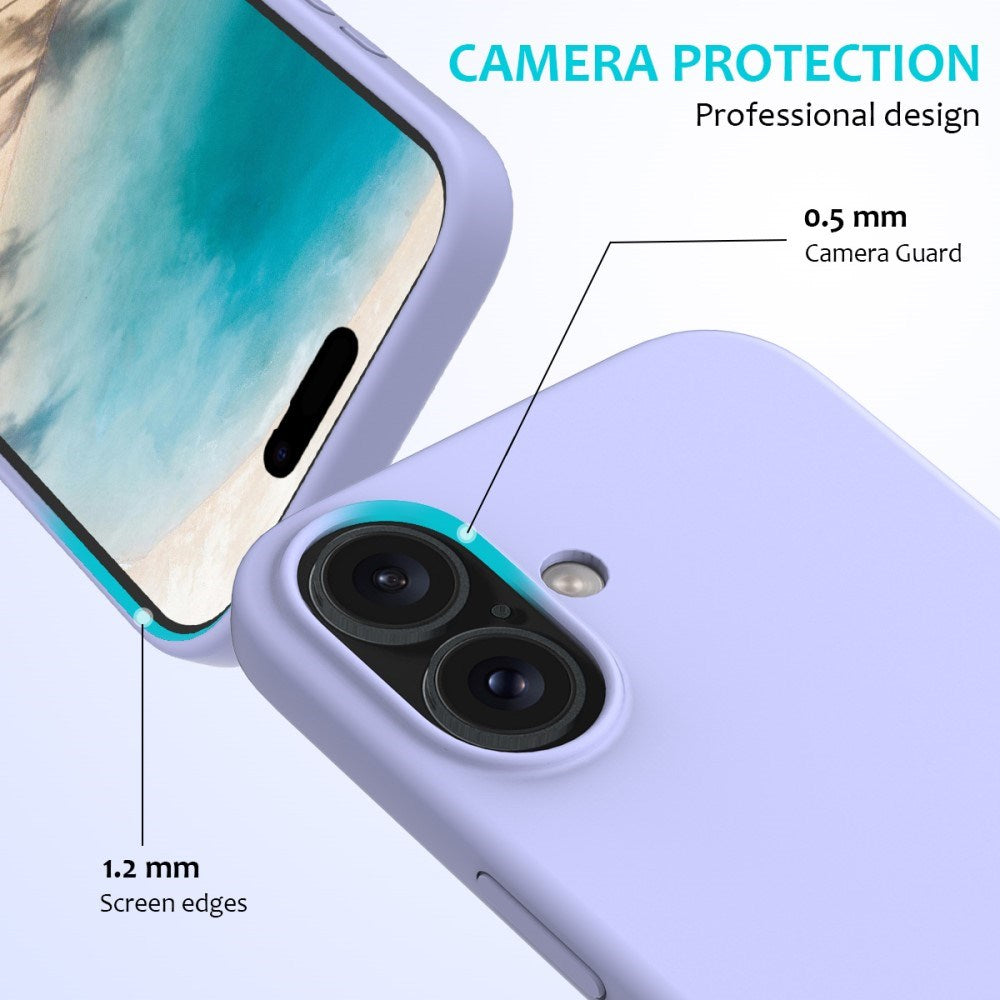 EIDERWOOD iPhone 16 Plus Silikone Cover - Lavendel