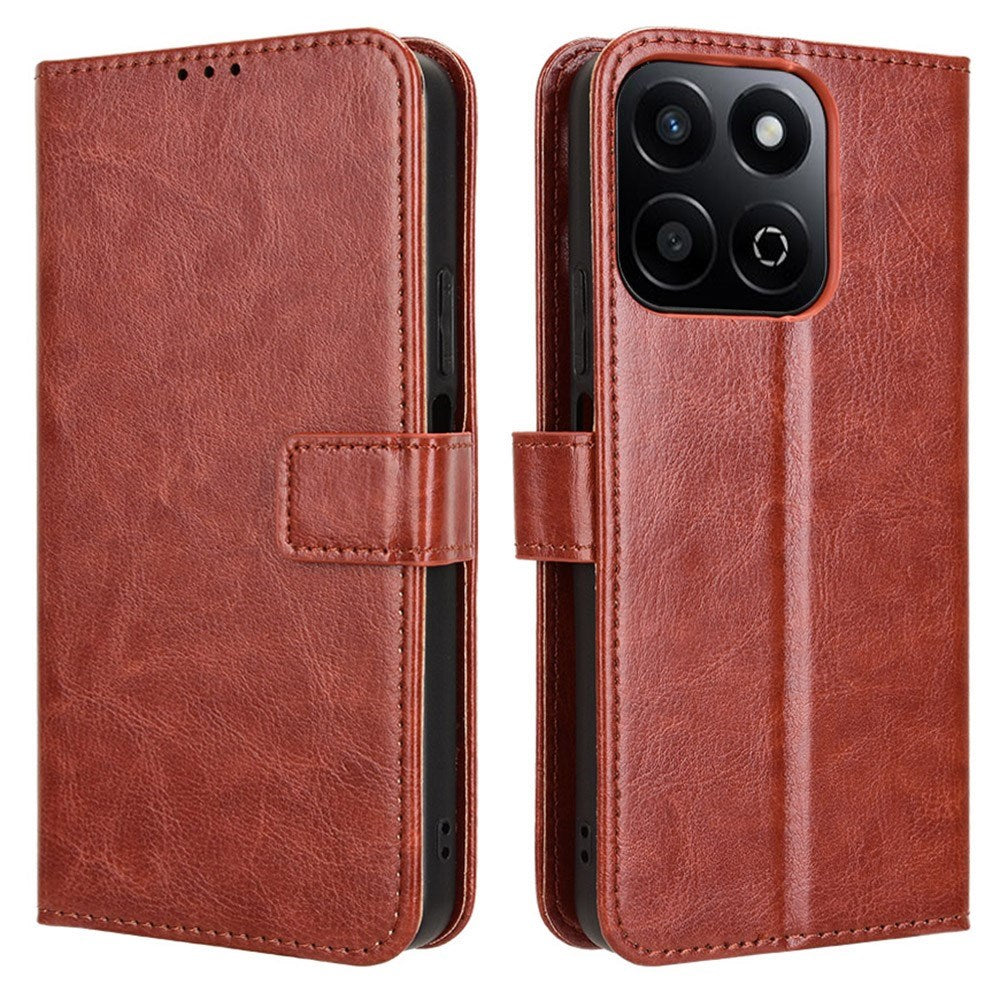 EIDERWOOD - Honor 200 Smart - Kunstlæder Flip Cover m. Strop - Brun