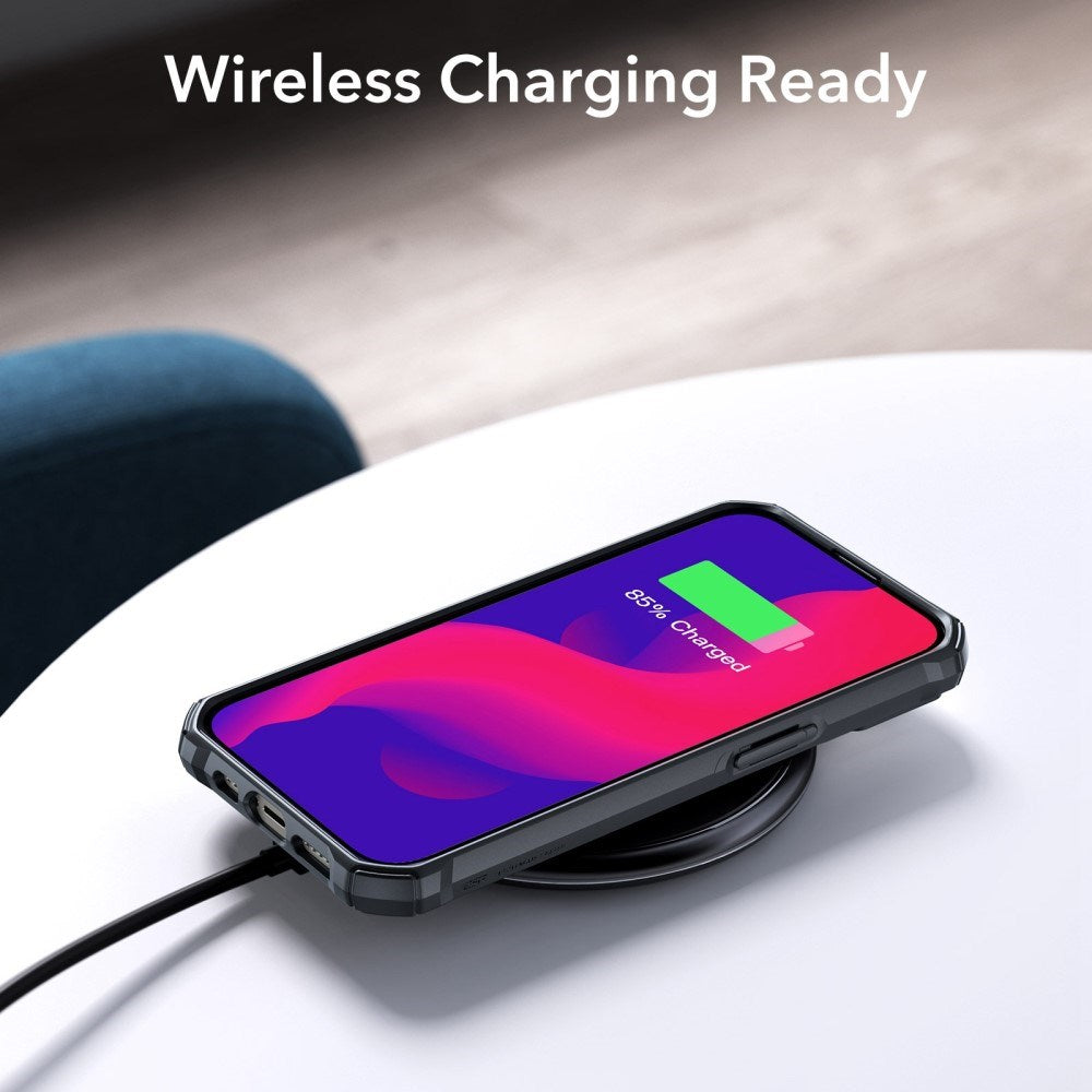 ESR iPhone 13 Pro Bagside Cover Air Armor Clear Hard Case - Gennemsigtig / Sort