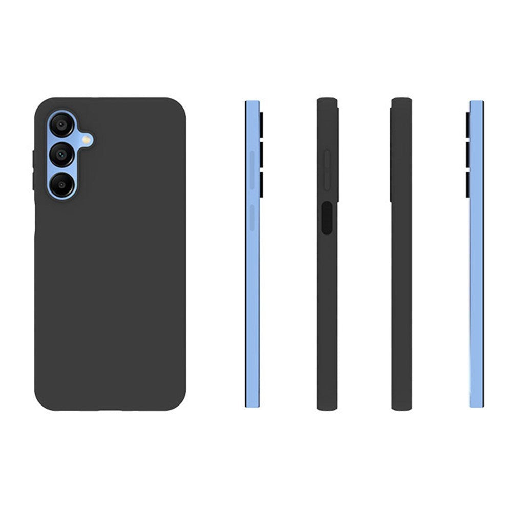 EIDERWOOD Samsung Galaxy A16 (4G/5G) Mat Fleksibel Plast Mobil Cover - Sort