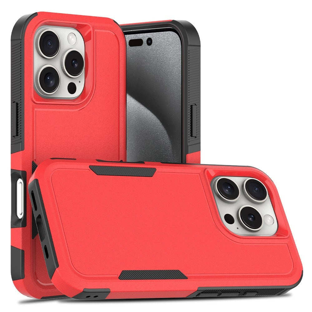 EIDERWOOD iPhone 16 Pro 2-in-1 Hybrid Mobil Cover - Rød