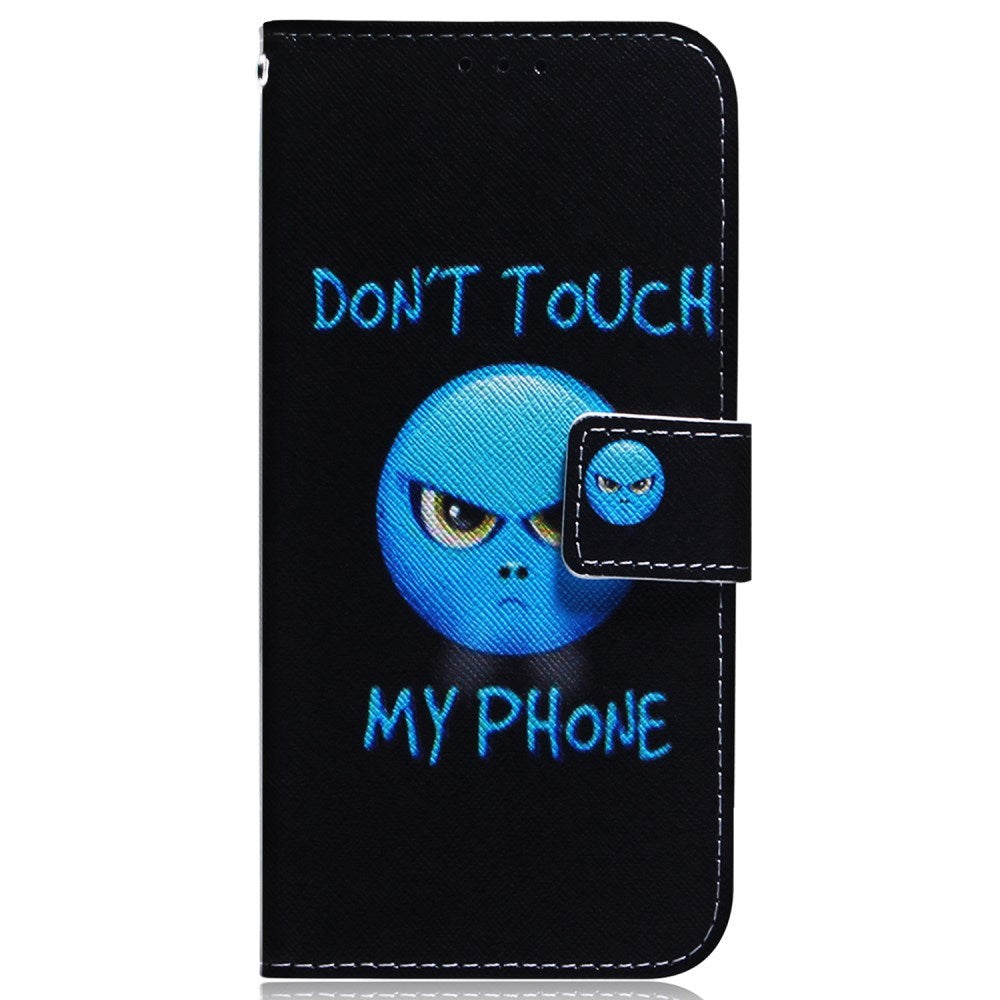 EIDERWOOD OnePlus Nord 4 (5G) Læder Mobil Cover m. Pung & Print - "Don't Touch My Phone"