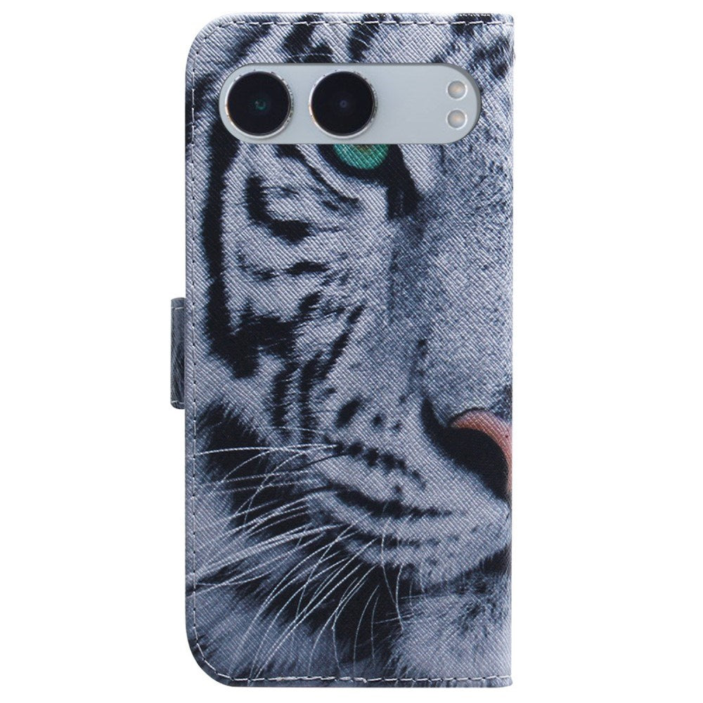 EIDERWOOD OnePlus Nord 4 (5G) Læder Mobil Cover m. Pung & Print - Tiger