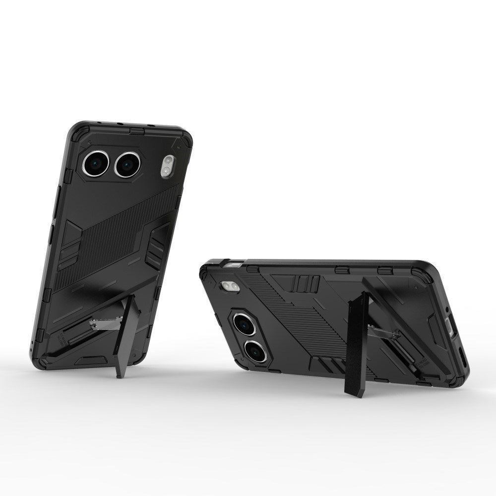 EIDERWOOD OnePlus Nord 4 (5G) Hybrid Håndværker Mobil Cover m. Kickstand - Sort