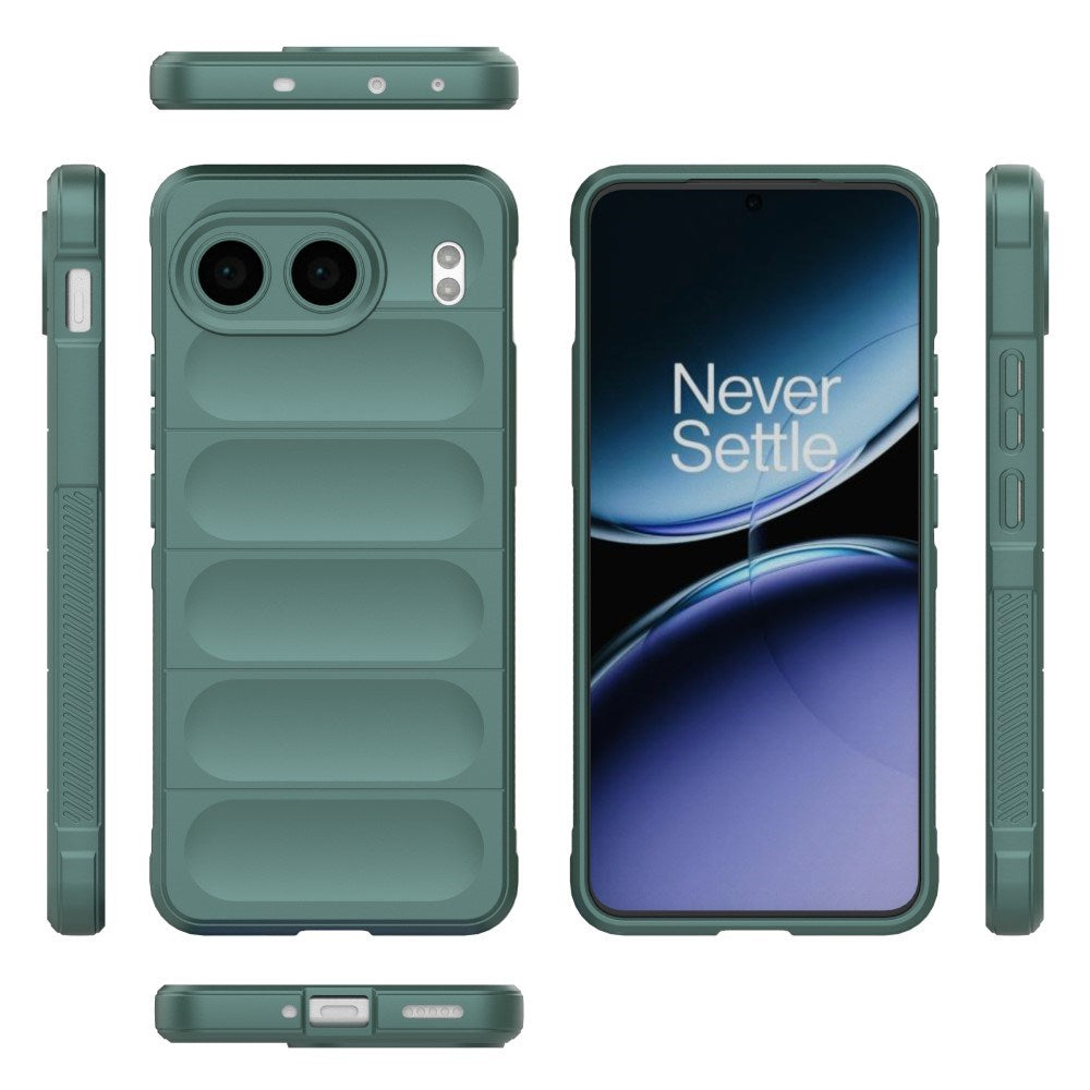 EIDERWOOD OnePlus Nord 4 (5G) Fleksibelt Plastik Mobil Cover - Grøn