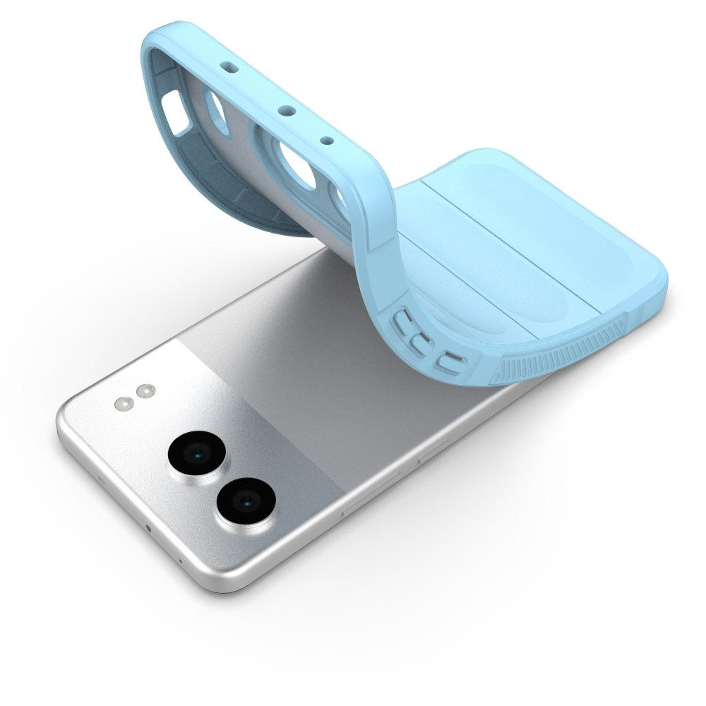 EIDERWOOD OnePlus Nord 4 (5G) Fleksibelt Plastik Mobil Cover - Lyseblå