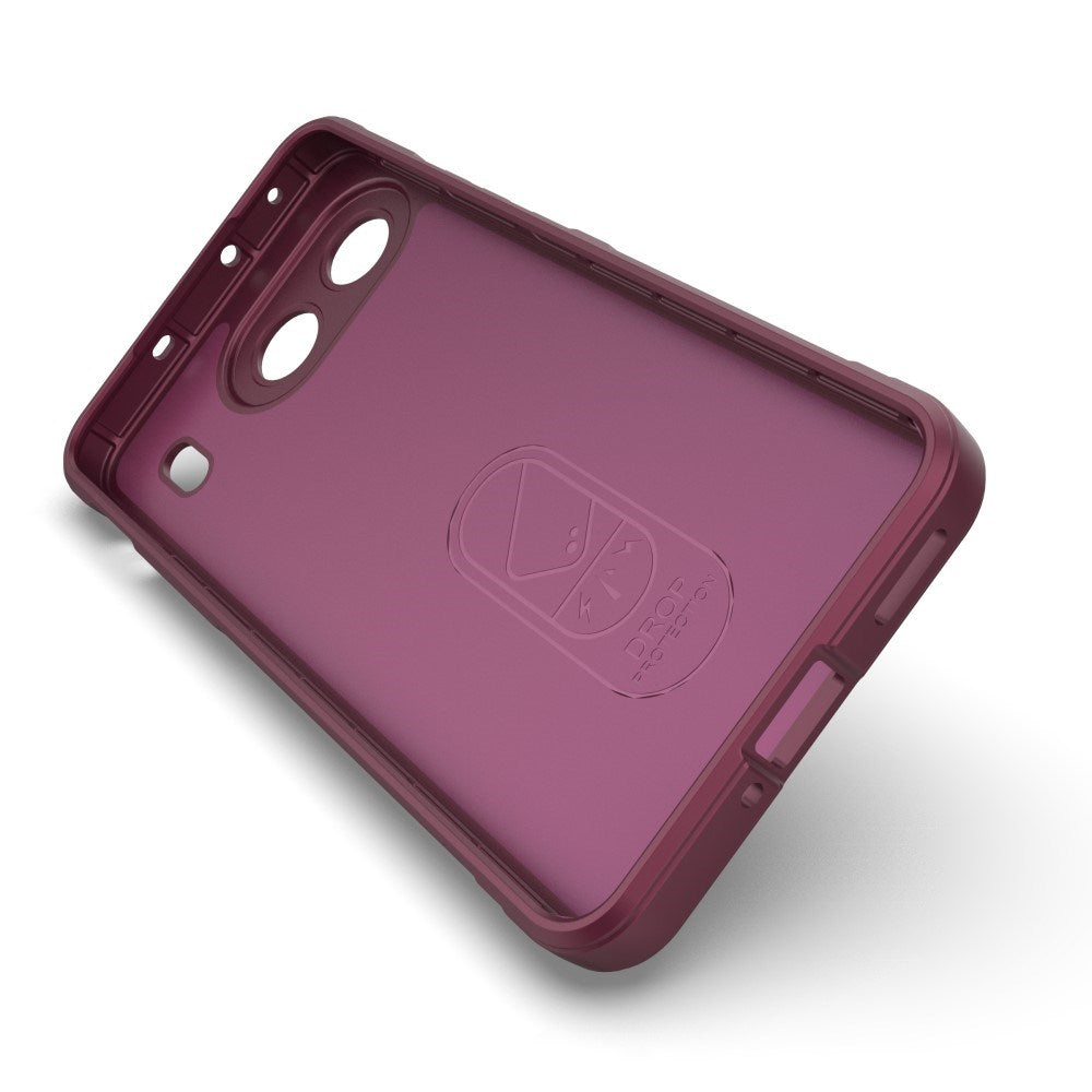 EIDERWOOD OnePlus Nord 4 (5G) Fleksibelt Plastik Mobil Cover - Mørkerød