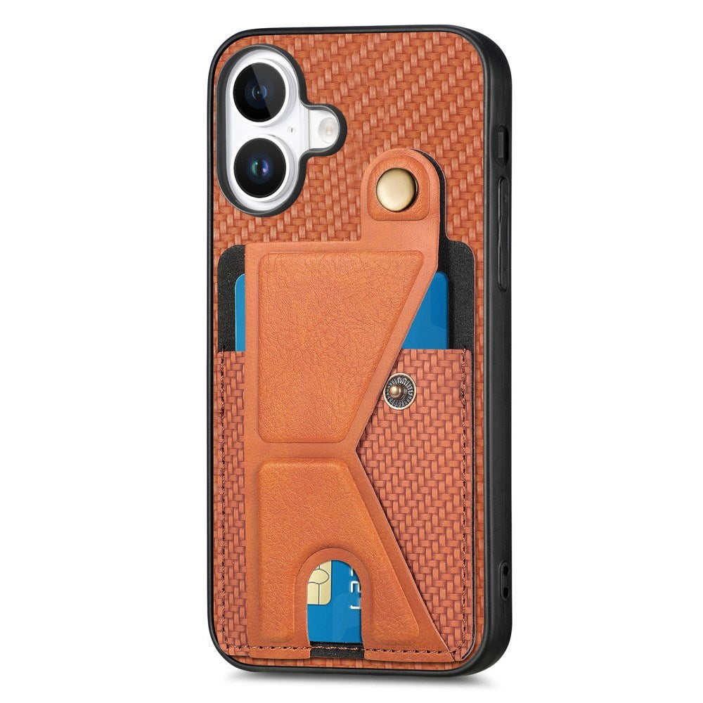 EIDERWOOD iPhone 16 Plus K-Formet Hybrid Bagside Cover - Orange