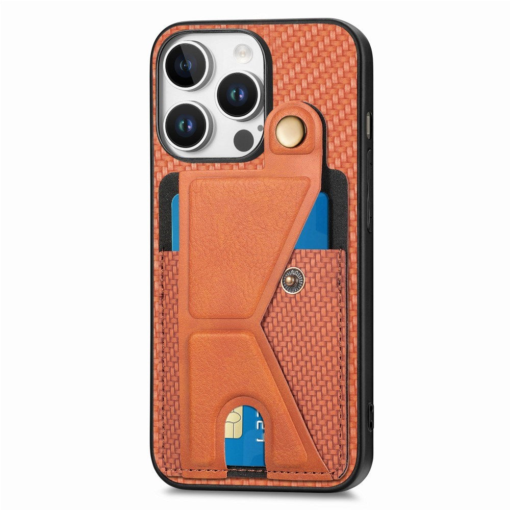 EIDERWOOD iPhone 16 Pro K-Formet Hybrid Bagside Cover - Orange