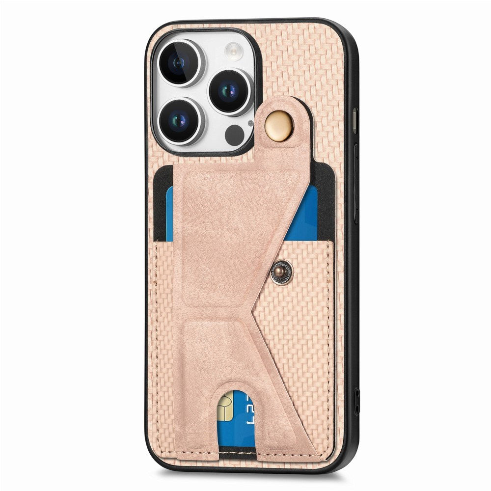 EIDERWOOD iPhone 16 Pro K-Formet Hybrid Bagside Cover - Rose Gold