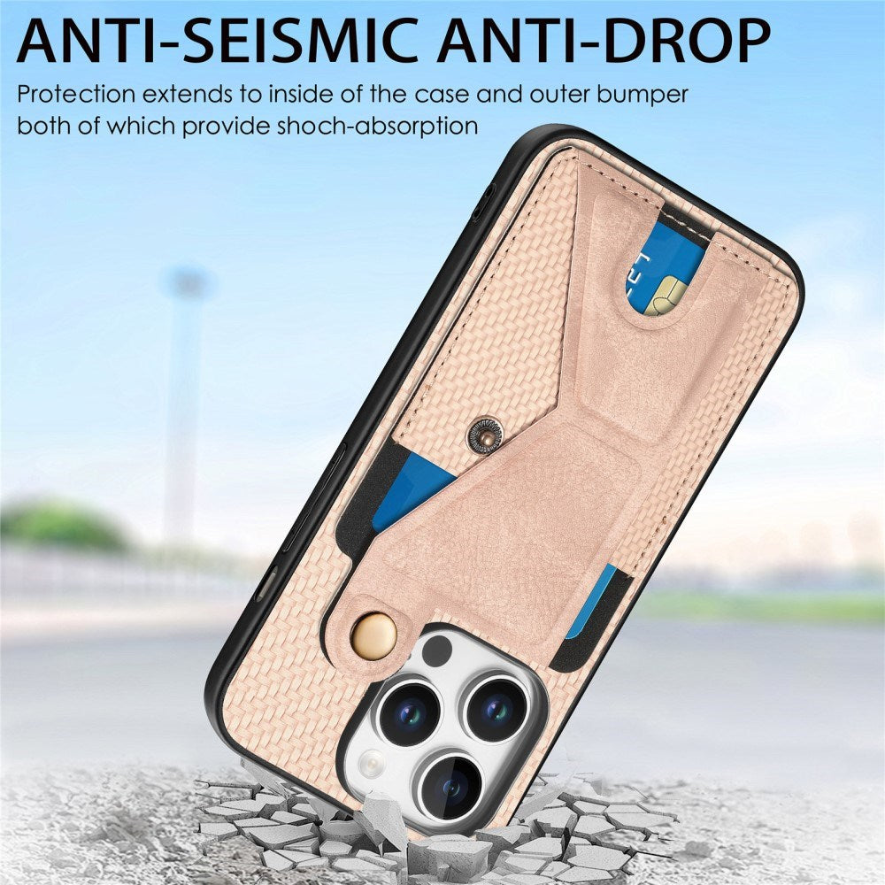 EIDERWOOD iPhone 16 Pro Max K-Formet Hybrid Bagside Cover - Rose Gold