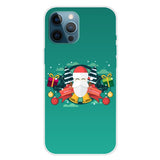 EIDERWOOD iPhone 16 Pro Fleksibelt Plast Mobil Julecover - Merry Christmas - Julemanden