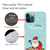 EIDERWOOD iPhone 16 Pro Fleksibelt Plast Mobil Julecover - Merry Christmas - Glad Julemand med Gaver