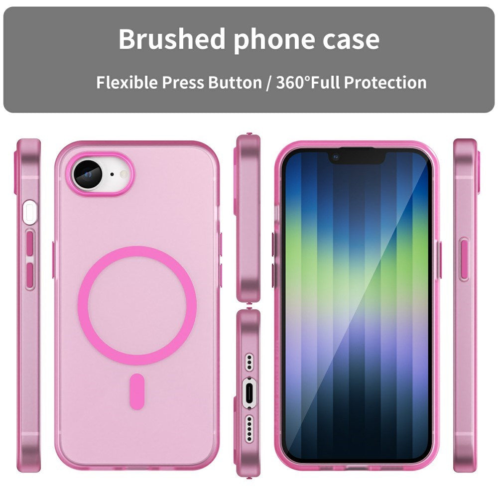 EIDERWOOD iPhone 16e MagSafe Cover – Fleksibelt & Slankt Design - Pink