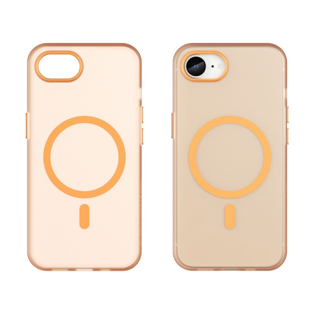 EIDERWOOD iPhone 16e MagSafe Cover – Fleksibelt & Slankt Design - Orange