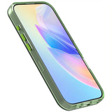 EIDERWOOD iPhone 16 Pro Hybrid Plast Bagside Cover - MagSafe Kompatibel - Gennemsigtig / Grøn