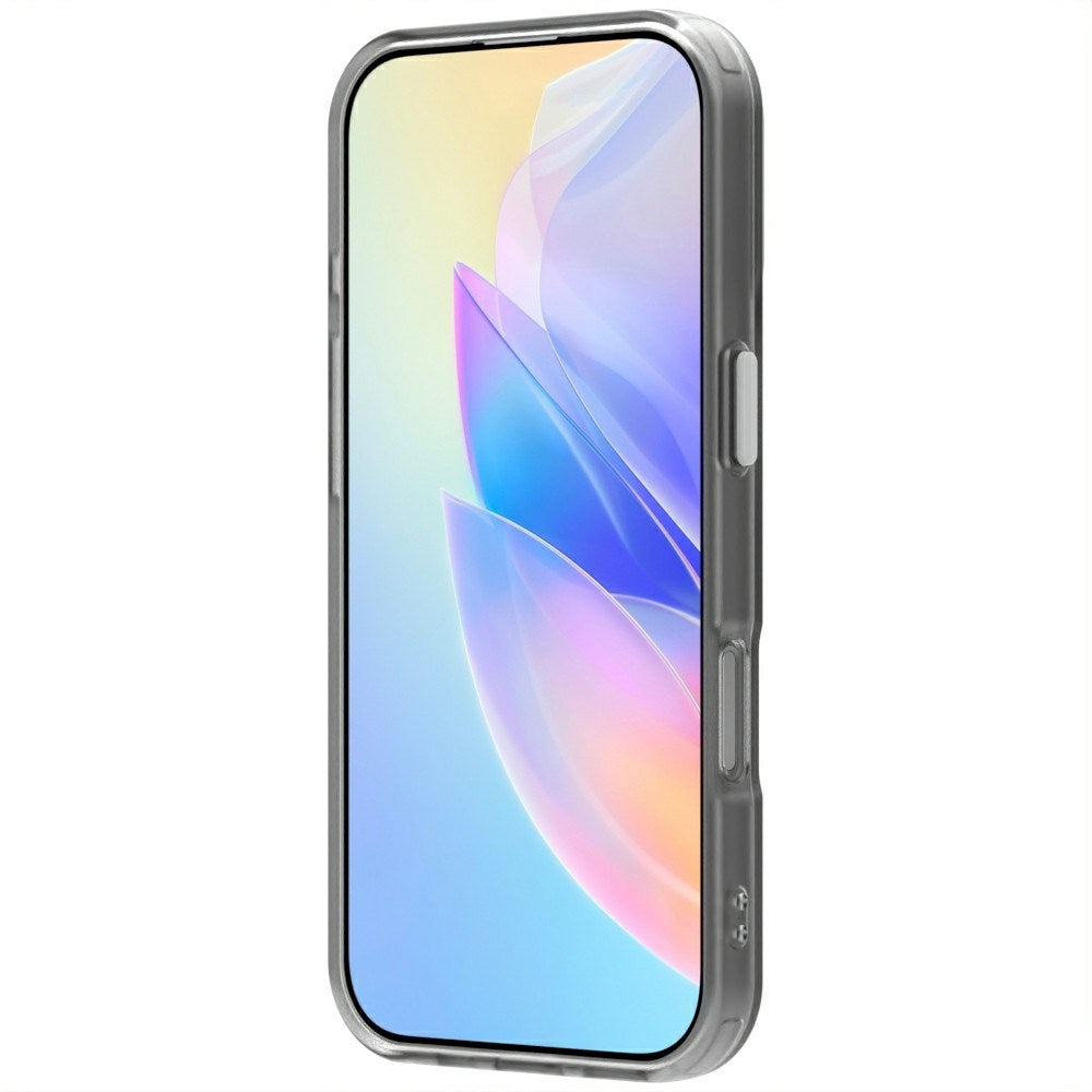 EIDERWOOD iPhone 16 Pro Max Hybrid Plast Bagside Cover - MagSafe Kompatibel - Gennemsigtig / Hvid