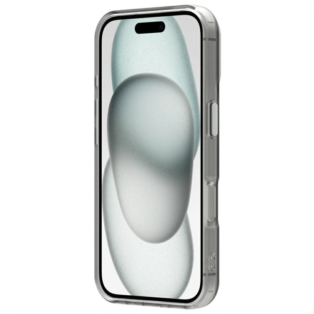 EIDERWOOD iPhone 16 Hybrid Plast Bagside Cover - MagSafe Kompatibel - Gennemsigtig / Hvid