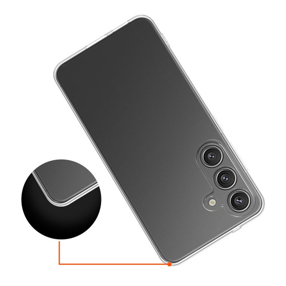 EIDERWOOD Samsung Galaxy S25+ (Plus) Ultra Tyndt Fleksibelt Plast Mobil Cover - Gennemsigtig