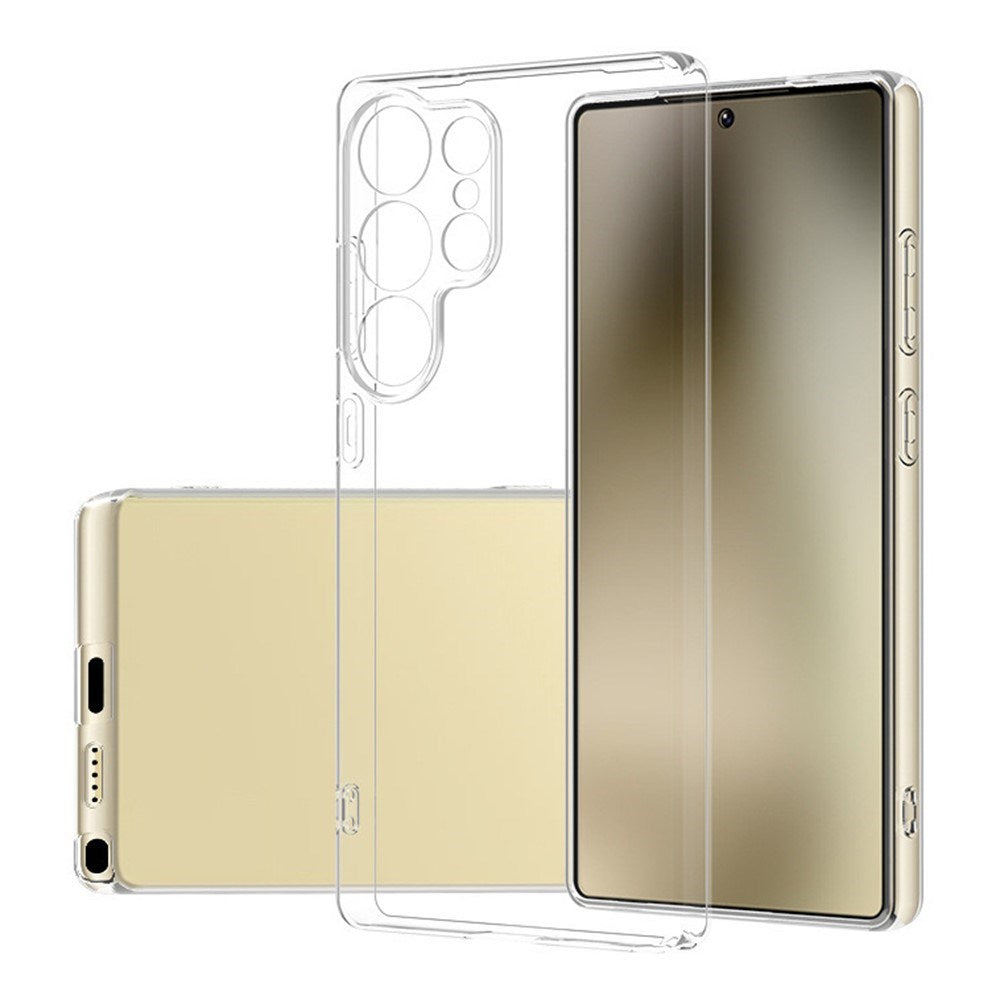 EIDERWOOD Samsung Galaxy S25 Ultra Tyndt Fleksibelt Plast Mobil Cover - Gennemsigtig