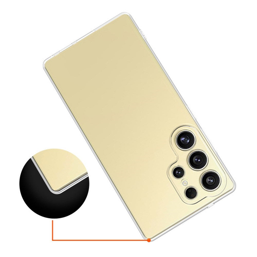 EIDERWOOD Samsung Galaxy S25 Ultra Tyndt Fleksibelt Plast Mobil Cover - Gennemsigtig