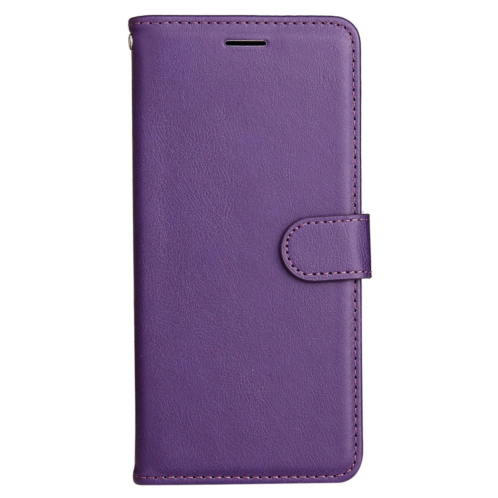 EIDERWOOD - OPPO A60 / A40m / A40 Kunstlæder Flip Cover m. Strop - Lilla