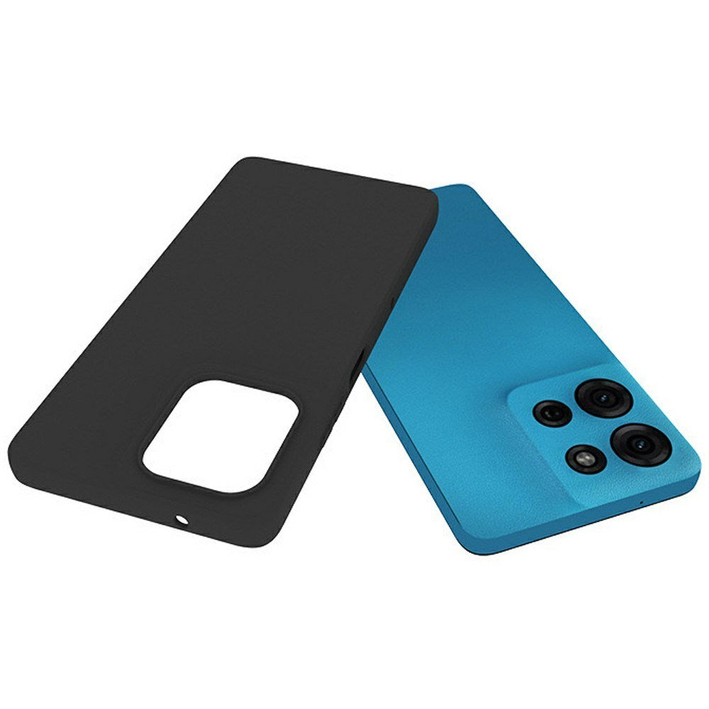 EIDERWOOD - Motorola Moto G75 (5G) - Fleksibelt Plastik Cover - Sort
