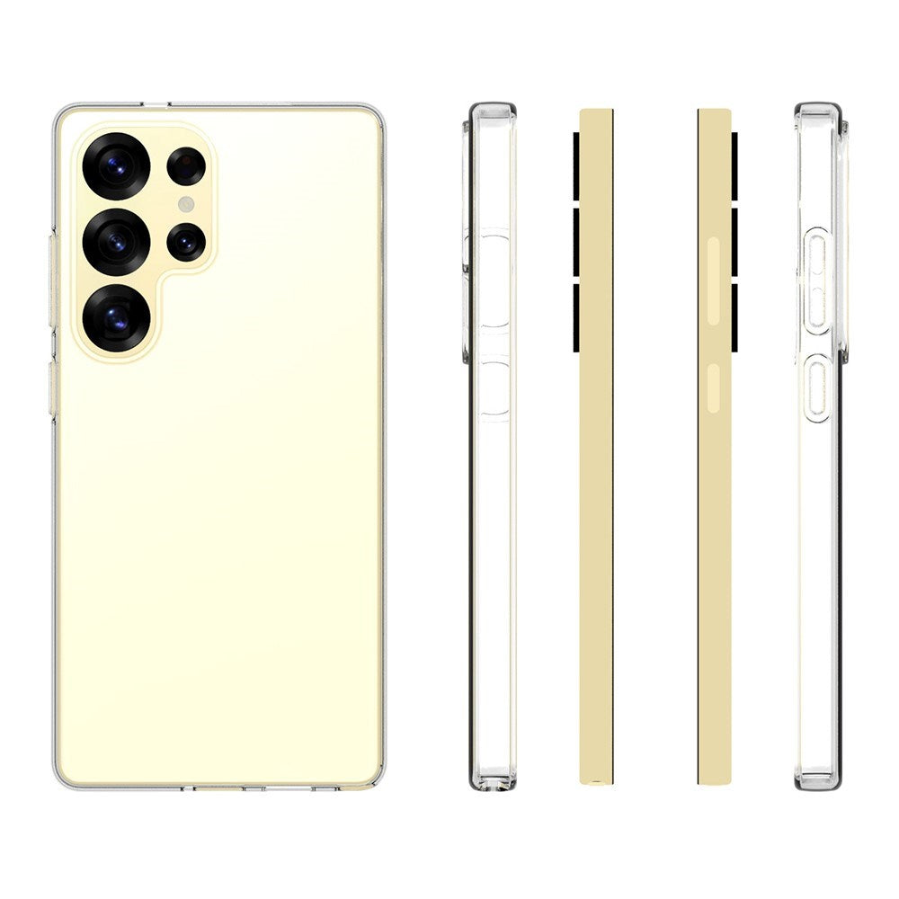 EIDERWOOD Samsung Galaxy S25 Ultra Fleksibelt Plast Mobil Cover - Gennemsigtig