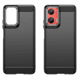 EIDERWOOD Motorola Moto G35 5G - Cover Carbon Fiber Texture - Sort