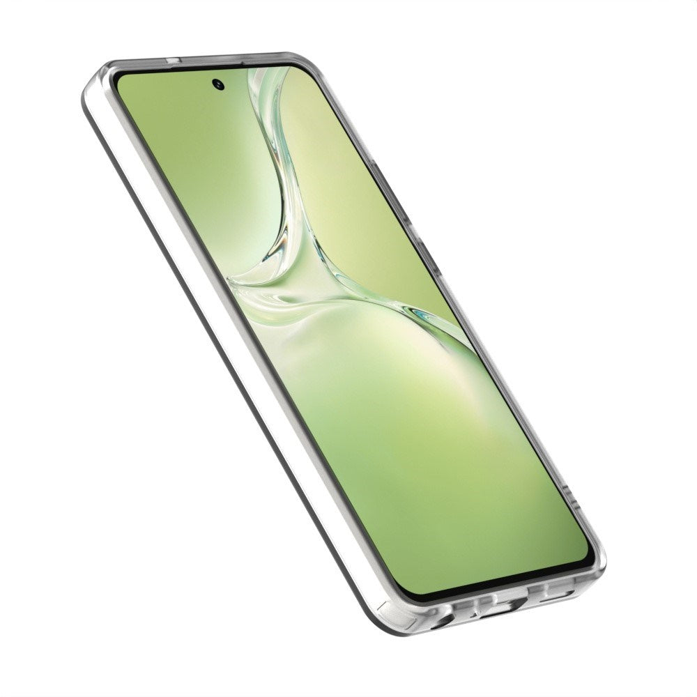 EIDERWOOD OnePlus Nord CE4 Lite (5G) Hybrid Plast Bagside Cover - MagSafe Kompatibel - Gennemsigtig / Hvid